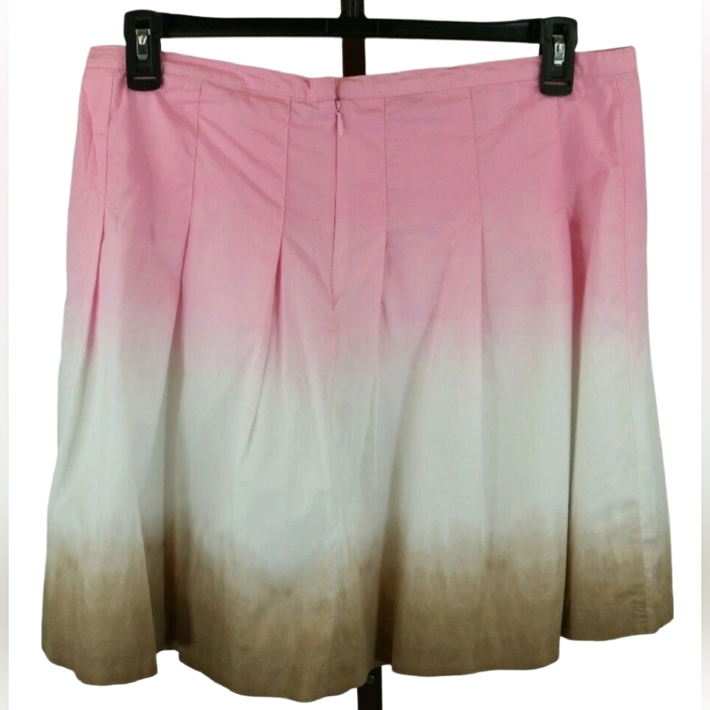 Daisy Fuentes Pink Ombre Skirt Size 18X - Picture 2 of 9